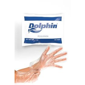 Kullanatmarket Dolphin Pe Şeffaf Eldiven