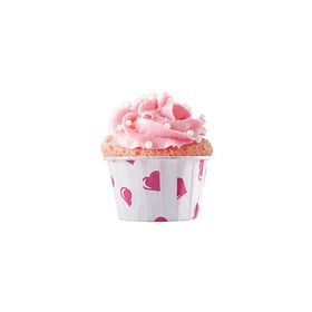 KullanAtMarket Kalp Puantiyeli Muffin Kek Kapsülü