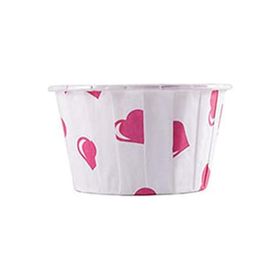 KullanAtMarket Kalp Puantiyeli Muffin Kek Kapsülü