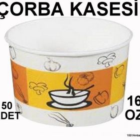 Kullanatmarket Kapaklı Karton Çorba Kasesi
