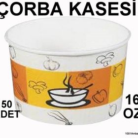 Kullanatmarket Kapaklı Karton Çorba Kasesi