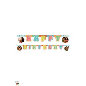 KullanAtMarket Moana Happy Birthday Harf Afişi