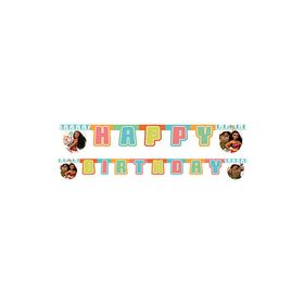 KullanAtMarket Moana Happy Birthday Harf Afişi