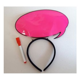 KullanAtMarket Pembe Taç Konusma u Balon