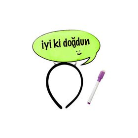 KullanAtMarket Pembe Taç Konusma u Balon
