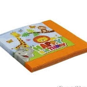 KullanAtMarket Sevimli Hayvanlar 33x33 cm Peçete