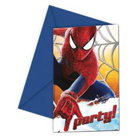 KullanAtMarket Spiderman Savaşçı Davetiye