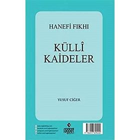 Külli Kaideler - Hanefi Fıkhı