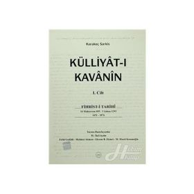 Külliyat-ı Kavanin 2 Cilt Takım - Karakoç Sarkis