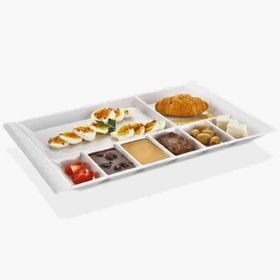 Külsan Self Servis 41x26 cm Thermoset Kahvaltı Tabldot