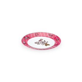Külsan Thermoset Pembe 21 cm Melamin Mama Tabağı