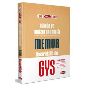 Kültür ve Turizm Bakanlığı Gys Memur Hazırlık Kitabı - Data Yayınları