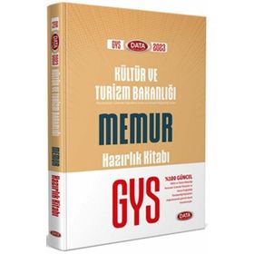 Kültür ve Turizm Bakanlığı Gys Memur Hazırlık Kitabı - Data Yayınları