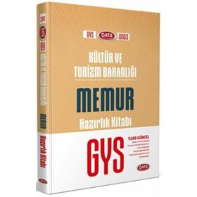 Kültür ve Turizm Bakanlığı Gys Memur Hazırlık Kitabı - Data Yayınları