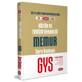 Kültür ve Turizm Bakanlığı Gys Memur Soru Bankası - Data Yayınları
