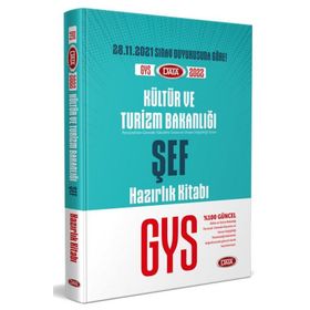 Kültür ve Turizm Bakanlığı Gys Şef Hazırlık Kitabı - Data Yayınları