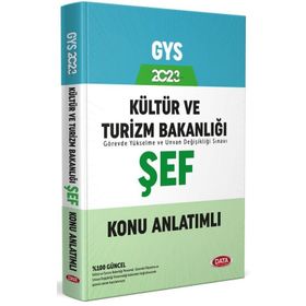Kültür ve Turizm Bakanlığı Gys Şef Hazırlık Kitabı - Data Yayınları