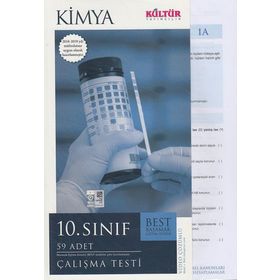 Kültür Yayıncılık 10. Sınıf Kimya Çalışma Testleri