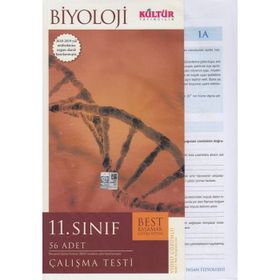 Kültür Yayıncılık 11. Sınıf Biyoloji Best Çalışma Testi