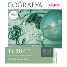 Kültür Yayıncılık 11. Sınıf Coğrafya Best Soru Bankası