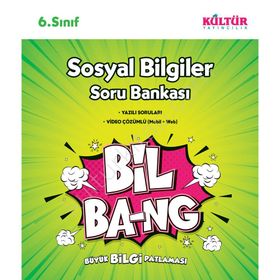 Kültür Yayıncılık 6. Sınıf Sosyal Bilgiler Bil Bang Soru Bankası