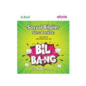 Kültür Yayıncılık 6. Sınıf Sosyal Bilgiler Bil Bang Soru Bankası