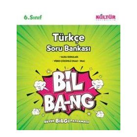 Kültür Yayıncılık 6. Sınıf Türkçe Bil Bang Soru Bankası