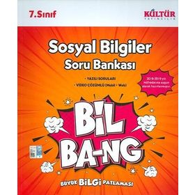 Kültür Yayıncılık 7. Sınıf Sosyal Bilgiler Soru Bankası