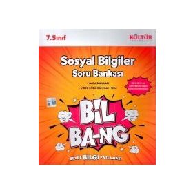 Kültür Yayıncılık 7. Sınıf Sosyal Bilgiler Soru Bankası