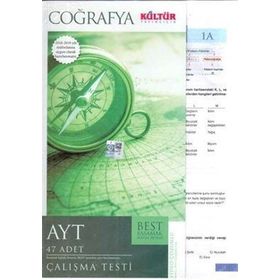 Kültür Yayıncılık AYT Coğrafya Best Çalışma Testi