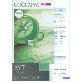 Kültür Yayıncılık AYT Coğrafya Best Çalışma Testi