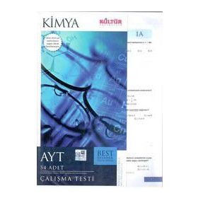 Kültür Yayıncılık AYT Kimya Best Çalışma Testi