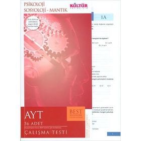 Kültür Yayıncılık AYT Psikoloji Sosyoloji Mantık Best Çalışma Testi