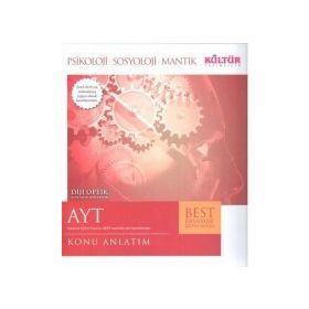 Kültür Yayıncılık AYT Psikoloji Sosyoloji Mantık Best Konu Anlatım