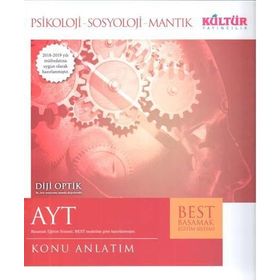Kültür Yayıncılık AYT Psikoloji Sosyoloji Mantık Best Konu Anlatım