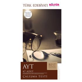 Kültür Yayıncılık AYT Türk Edebiyatı Best Çalışma Testi