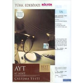 Kültür Yayıncılık AYT Türk Edebiyatı Best Çalışma Testi