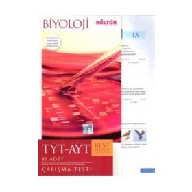 Kültür Yayıncılık TYT AYT Biyoloji Best Çalışma Testi