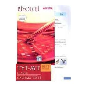 Kültür Yayıncılık TYT AYT Biyoloji Best Çalışma Testi