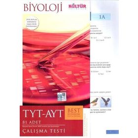 Kültür Yayıncılık TYT AYT Biyoloji Best Çalışma Testi