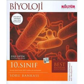 Kültür Yayınları 10.Sınıf Biyoloji Best Soru Bankası
