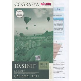 Kültür Yayınları 10. Sınıf Coğrafya Best Çalışma Testi