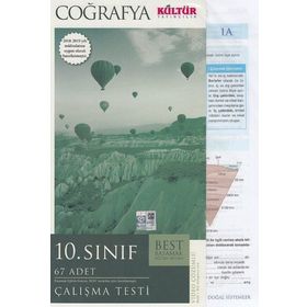 Kültür Yayınları 10. Sınıf Coğrafya Best Çalışma Testi