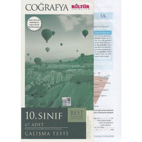 Kültür Yayınları 10. Sınıf Coğrafya Best Çalışma Testi