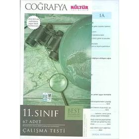 Kültür Yayınları 11. Sınıf Coğrafya Yaprak Test