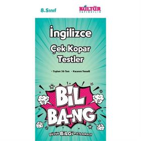 Kültür Yayınları 8. Sınıf İngilizce Bil Bang Yaprak Test