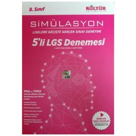 Kültür Yayınları 8. Sınıf Simülasyon 5'li LGS Denemesi