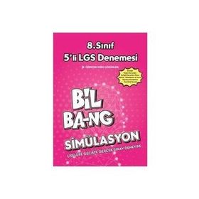Kültür Yayınları 8. Sınıf Simülasyon 5'li LGS Denemesi