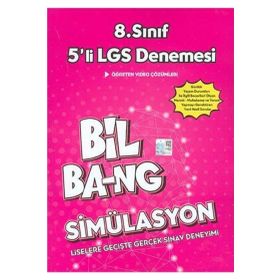 Kültür Yayınları 8. Sınıf Simülasyon 5'li LGS Denemesi