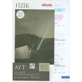 Kültür Yayınları AYT Fizik Best Çalışma Testi